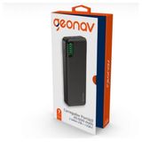 Carregador Portátil Geonav 20000Mah 2 Portas USB PB20KB Preto Para Smartphones e Tablet