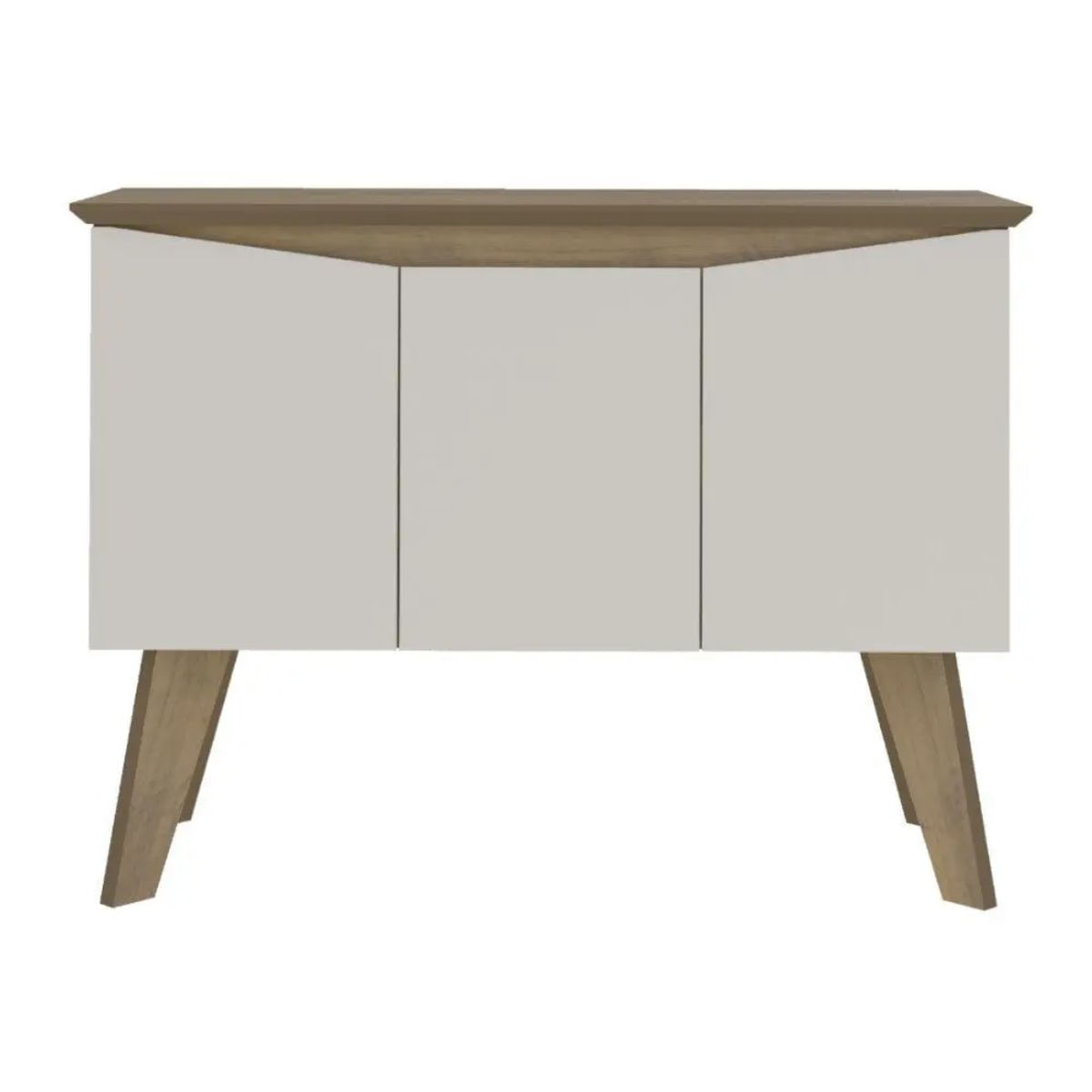 Buffet Oasis MDF Pinho com Off White Artely