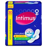 Absorvente Intimus Noturno Seca Com Abas - 30 Unidades