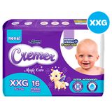 Fralda Descartável Cremer Magic Care Jumbo XXG - 16 Unidades