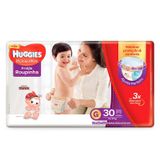 Fralda Huggies Turma Da Mônica Roupinha Supreme Care G 30 Unidades