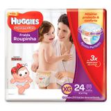 Fralda Huggies Turma Da Mônica Roupinha Supreme Care XG 24 Unidades
