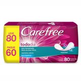 Protetor Diário Carefree Sem Perfume Leve 80 Pague 60