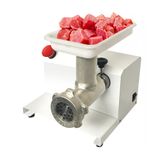 Moedor E Extrusor Elétrico De Carne Bivolt Com Disco Modelador Para Biscoito Cozinha Saro