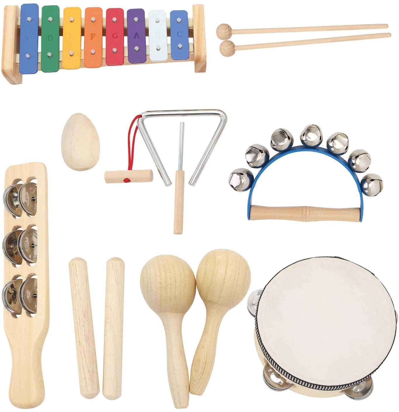 Instrumento Musical Musicube Conjunto Para Criança Bebê Criança Instrumento De Percussão De Madeira Brinquedos Musicais Brinquedos Xylophone Maracas