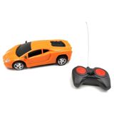 Carrinho De Controle Remoto Lamborghini Laranja Bw024Lr 1:18