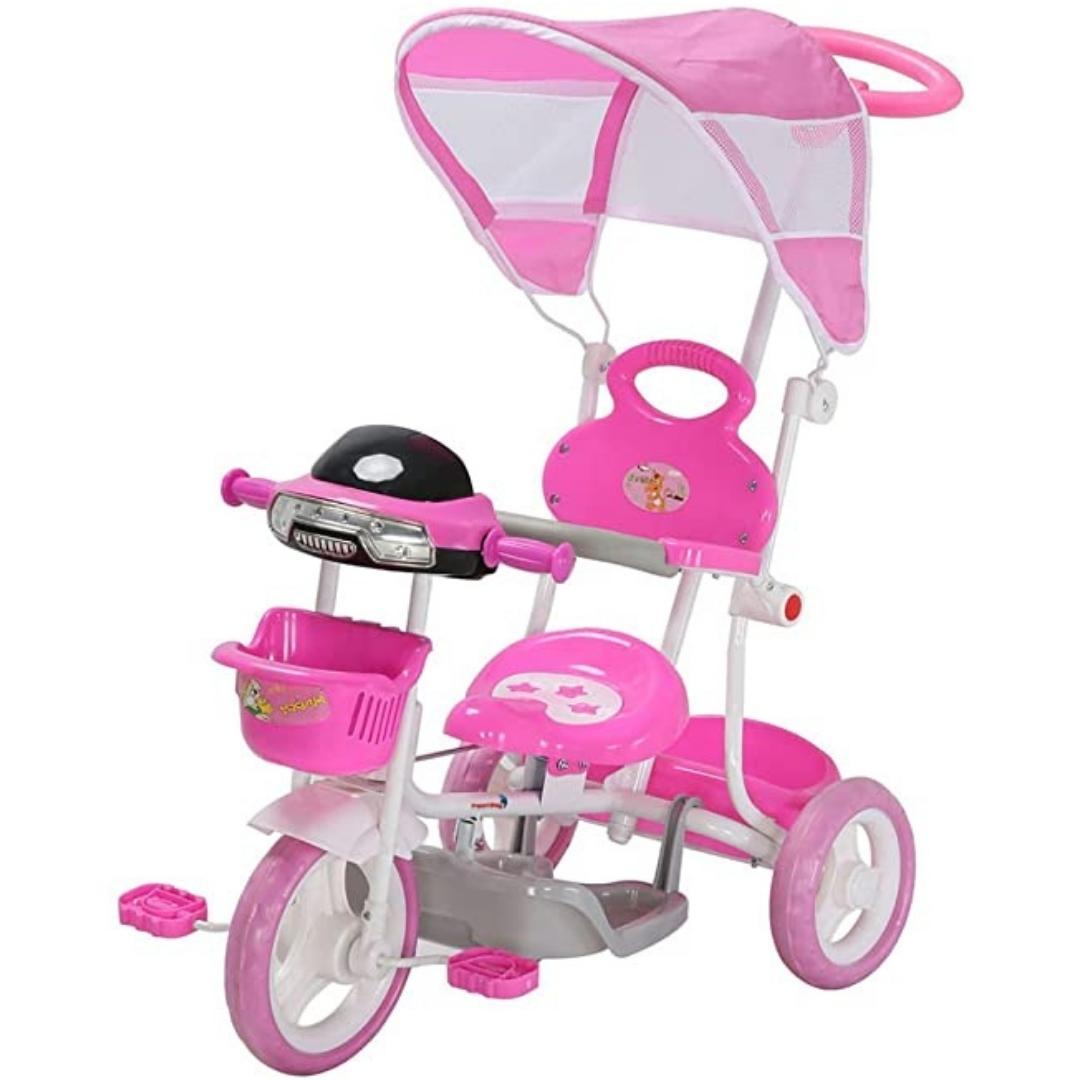 Triciclo Moto Infantil Passeio/Pedal Avespa - Maral Pink