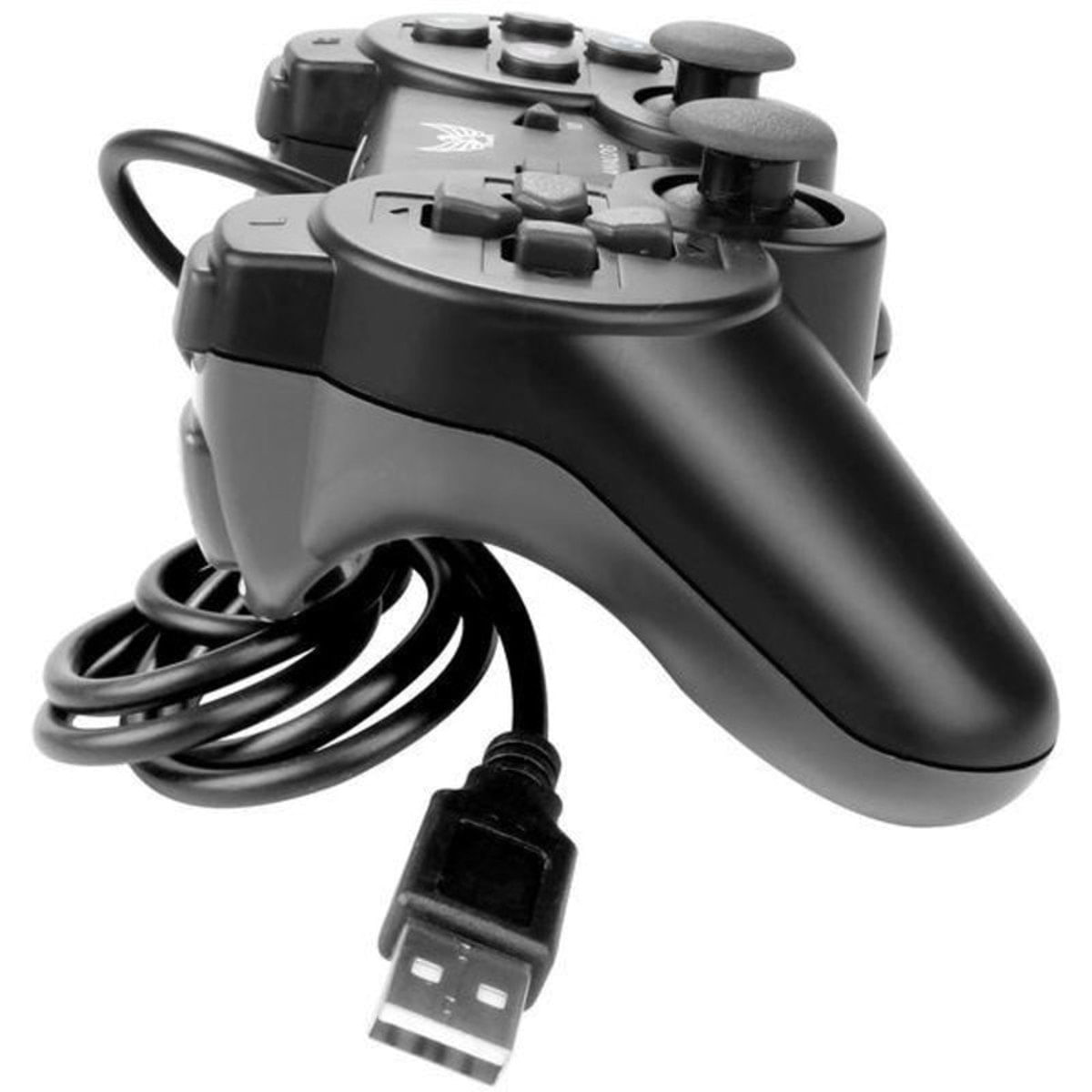 Controle Joystick Games Console e Computador Entrada USB