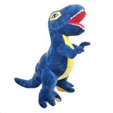 Dinossauro Tiranossauro Rex Pelúcia Blue  32 Cm Altura