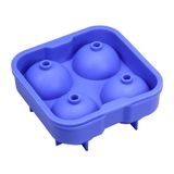 Forma de Gelo Esfera Silicone Bola 4,5cm Bartender Bar