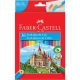 Faber-Castell Pacote com 4 Lapis de cor Ecolapis 36 Cores