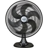 Ventilador de Mesa Oscilante 50 CM Preto Turbo 6 Pás 135W VENTISOL