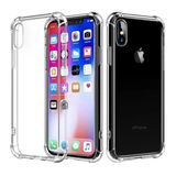 Capa Transparente Com Borda Anti Impacto Para Iphone (x-xr-xs-5-6-7/8-7/8 Plus-11-11pro Max-12 Mini-12pro Max-13promax)