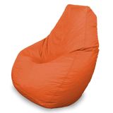 Puff Gota em Courino Laranja