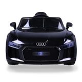 Mini Carro Eletrico Audi R8 Spyder Preto 12v C/ Luz E Som 2 Lugares - Importway