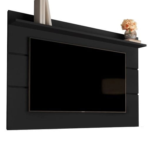 Painel Suspenso Flutuante Home Tv Até 65 Polegadas Prateleira Superior Vivare New 1.60