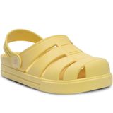 Sandalia Babuche Infantil Menino Menina Chinelo Leve 12.12 Cor:amarelo,tamanho:21/22