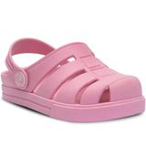 Sandalia Babuche Infantil Menino Menina Chinelo Leve 12.12 Cor:rosa,tamanho:27/28