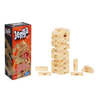 Uno Jenga Clássico Jogo Stacko Jogo Stacko Bloco Tumble Tower