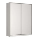 Guarda-Roupa Solteiro Tunas II 2 PT 3 GV Branco