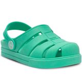 Sandalia Babuche Infantil Menino Menina Chinelo Leve 12.12 Cor:verde,tamanho:25/26