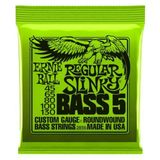Encordoamento Contra Baixo 5 Cordas Ernie Ball