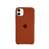 Capa Capinha Silicone Iphone 11 Marrom Barata Lançamento