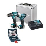 Kit Clx228sax Furadeira Hp333d Chave Impacto Td110d Makita