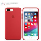 Capinha Case Iphone 8plus/7plus Cor Vermelho Case Barata