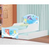 Mini Cama Infantil Com Auxiliar Pop Pipa No Céu