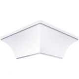 Acabamento Forro Pvc Canto Externo Branco Plasbil