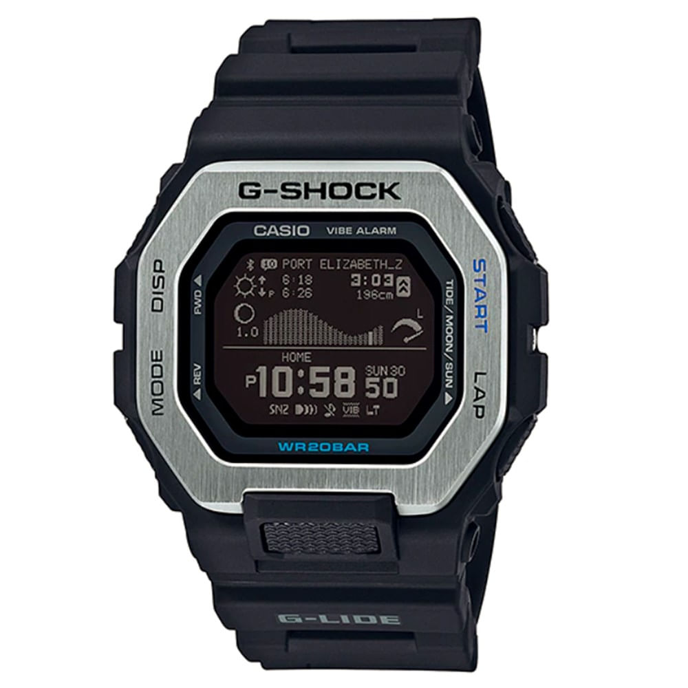 Relógio Casio G-shock Masculino Digital Preto Gbx-100-1dr