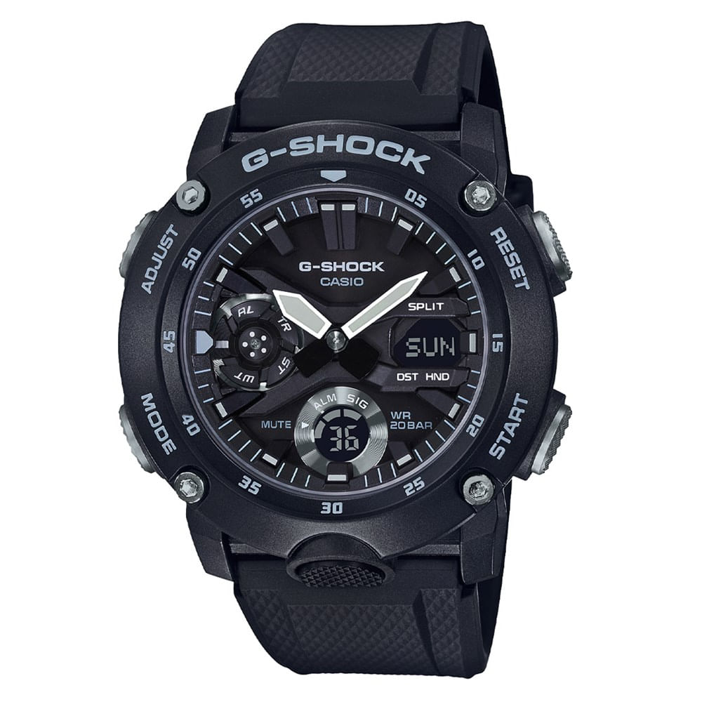 Relógio Casio G-shock Masculino Carbon Core Guard Ga-2000s-1adr