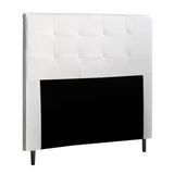 Cabeceira de Casal Queen 160cm Luna I02 Corano Branco - Mpozenato
