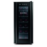 Adega Climatizada Brastemp 12 Garrafas All Black Preto