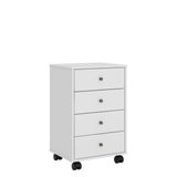 Gaveteiro Demobile Office Presence Branco