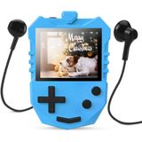 Mp3 Player For Kids, Agptek K1 Portátil 8gb Kids Music Player Com Alto-falante Embutido, Rádio Fm, Gravador De Voz, Expansível Até 128gb, Azul, Versã