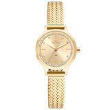 Relógio Feminino Mini Technos Dourado  Gl30fr/1x