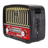 Radio Vintage Modelo Retro Altomex Fm/Am/Pen Drive/Usb Top