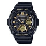 Relógio Casio Masculino Standard Aeq-120w-9avdf