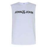 Regata John John Regular Rusty Masculina - M - Branco