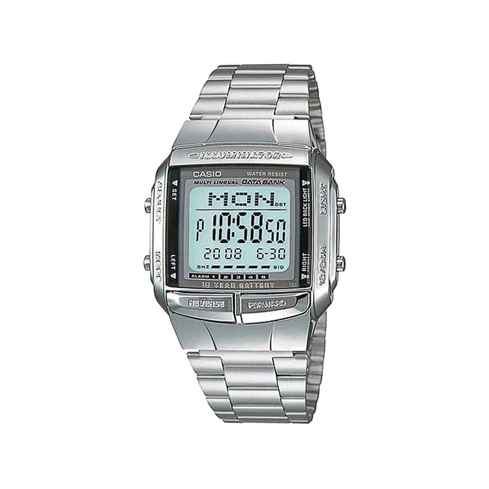 Relógio Casio Vintage Prata Db-360-1adf