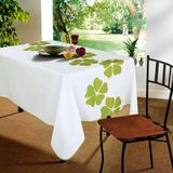 Toalha Para Mesa Retangular Vizapi French Em Poliéster 150 X 240 Cm 1 Peça