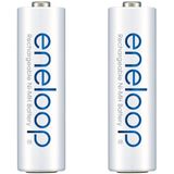 2 Pilhas AA Recarregáveis 2100x Panasonic Eneloop 2000mAh