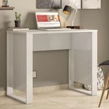 Mesa Para Computador Office Morada Branca Demóbile