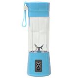 Mini Liquidificador Portátil Shake Juice Cup e Cabo Usb Azul