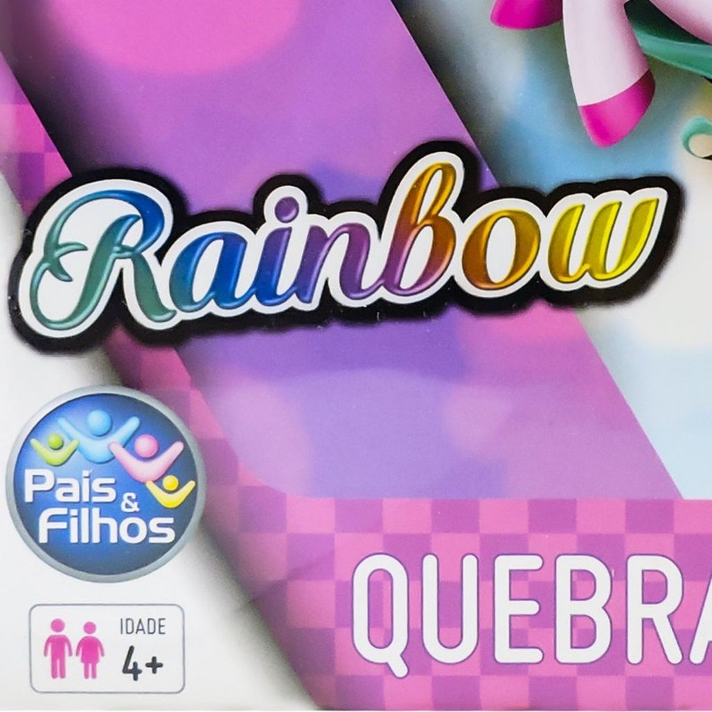 Quebra Cabeça Rainbow 150 Peças - Pais e Filhos