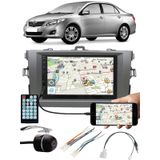 Multimídia Corolla 2009 À 2013 Espelhamento Bluetooth Usb