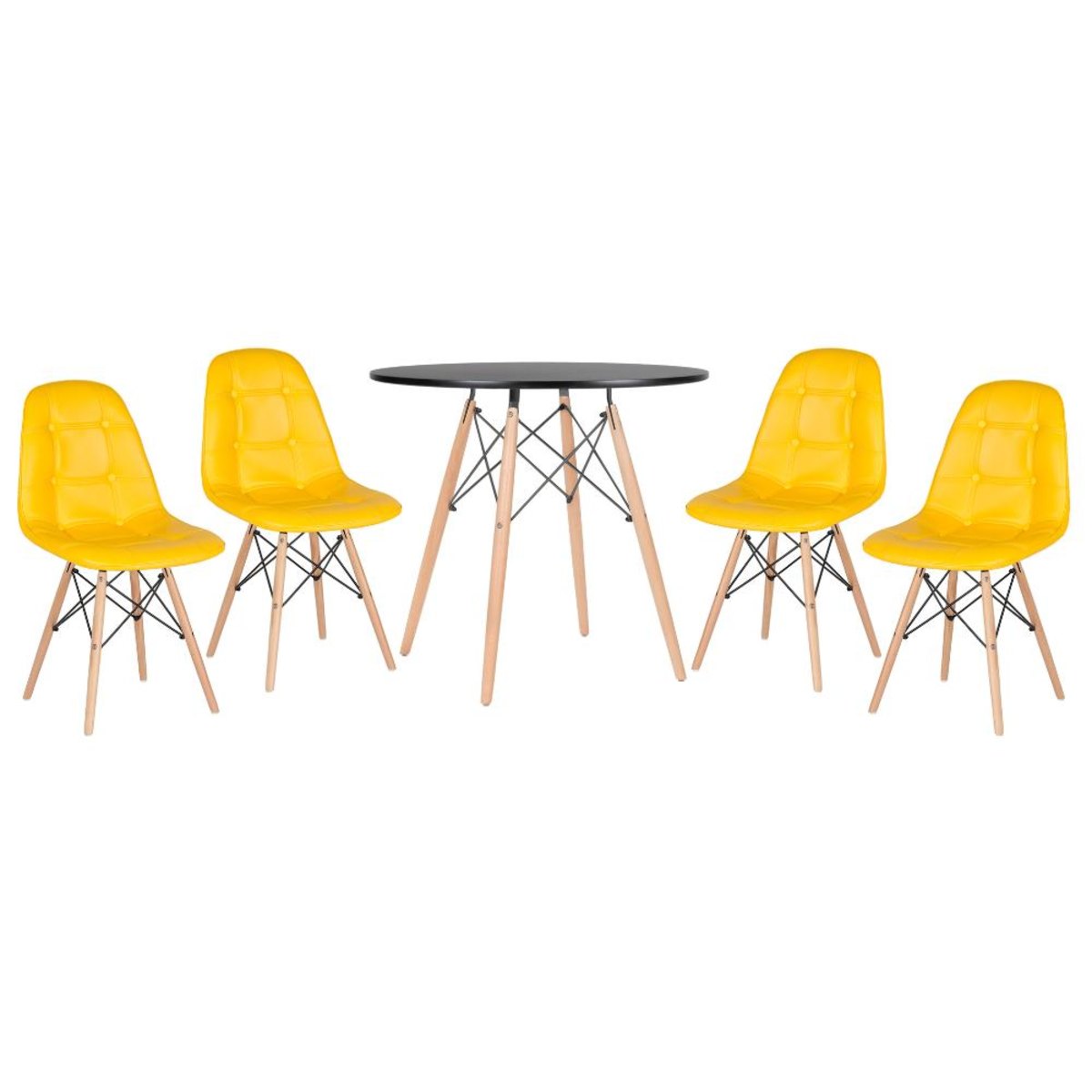 MV24876052_Kit---Mesa-Eames-Eiffel-80-cm-preto---4-cadeiras-estofadas-Eames-Botone-amarelo_1_Zoom