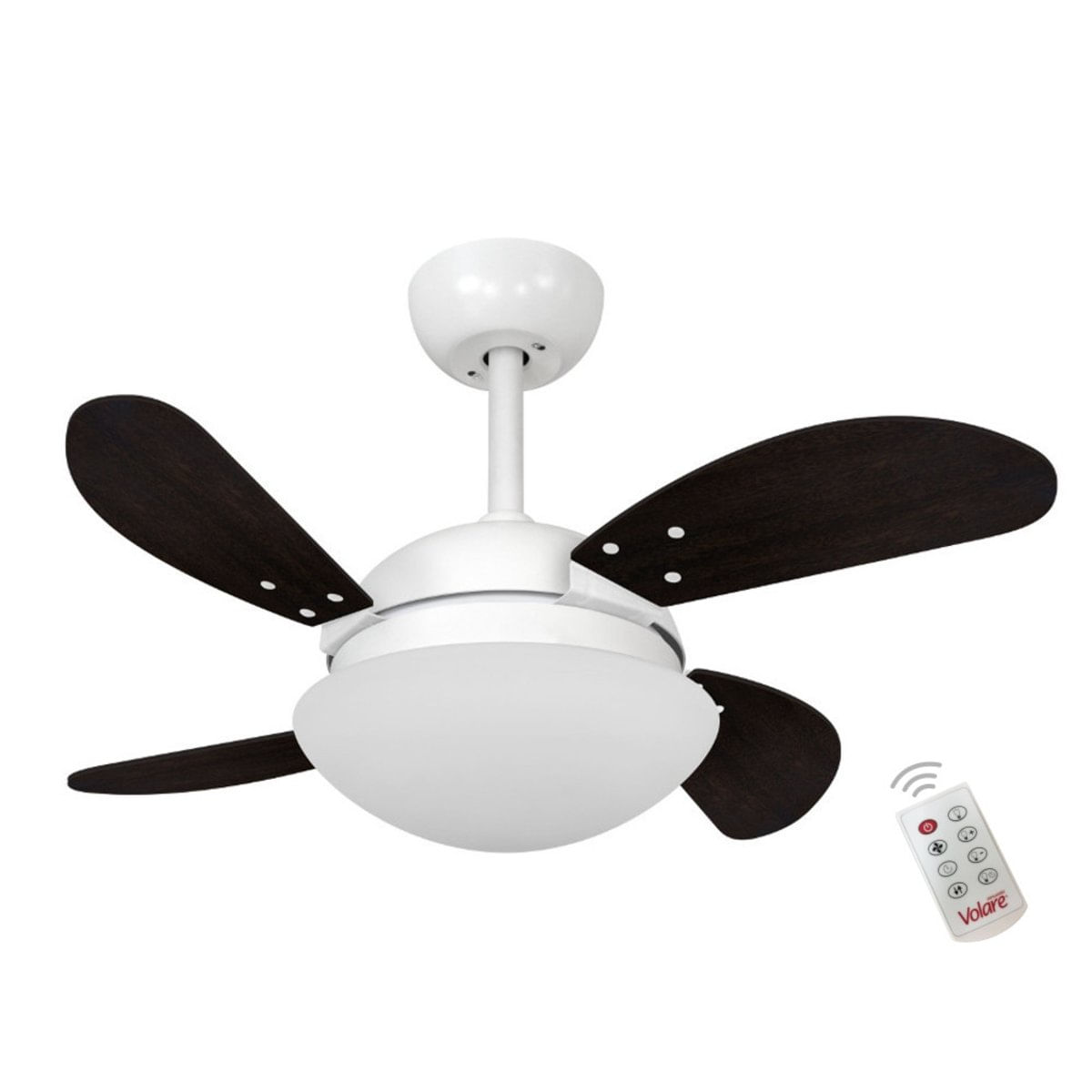 Ventilador Air Lil Tabaco 127V e Controle Remoto